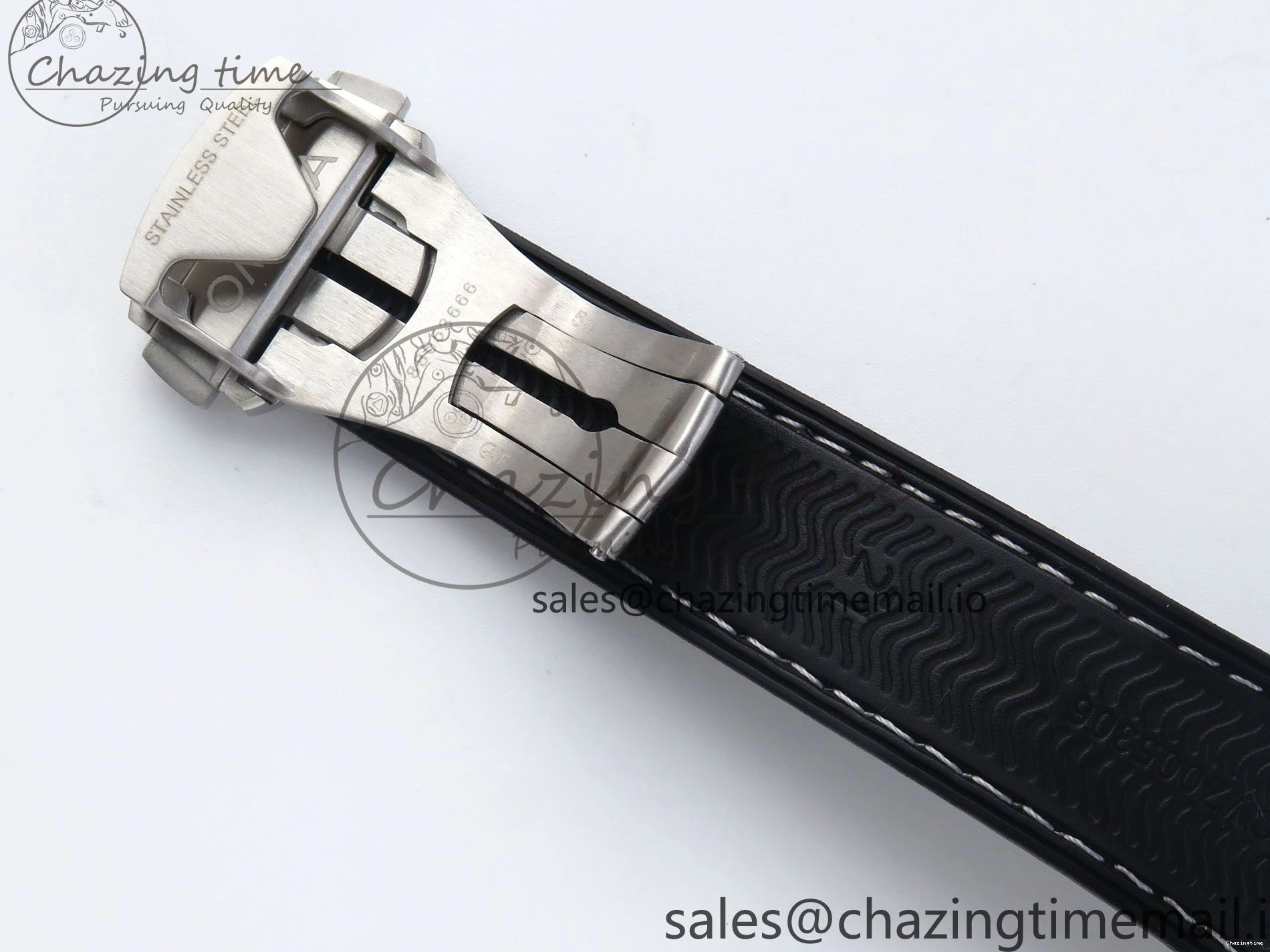 0216 Unisex Seamaster Planet Ocean 600M 43.5mm SS SCF 1:1 Best Edition Black Bezel Black Dial on Black Rubber Strap A8900 Super Clone 7664